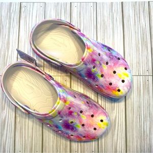 Skechers Multicolor Tie-Dye Clogs